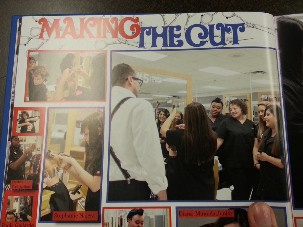 RLTCosmo's tweet image. Making The Cut. Cosmo makes the yearbook more awesomer! #yearbookproblems