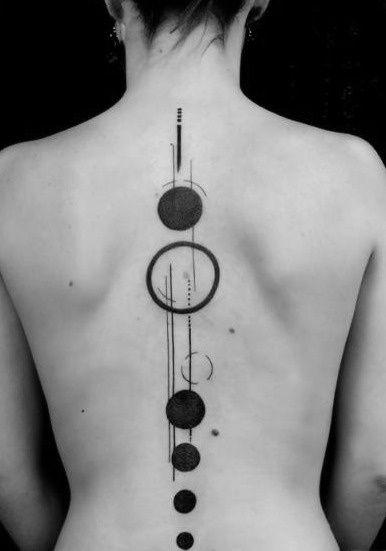TattooEight's tweet photo. Abstract #Circles - http://t.co/KJF8E3KcGs - #SpineTattoos #SpineTattoos http://t.co/WmPG4EoRJB