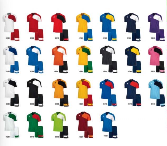 Need kit on a budget  Errea Marcus kit 15+1 GK kit with embroidered badge sponsor logo and numbers for only £370.