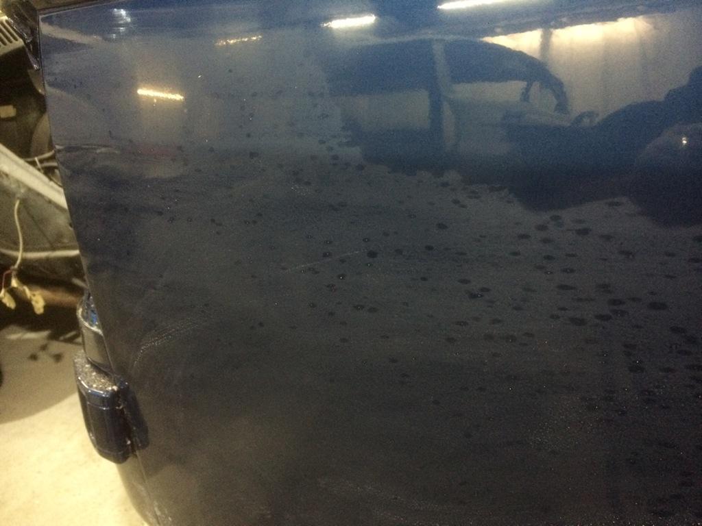 DetailedExcelle's tweet photo. Before... Wet sanded 1200 then 3000 grit... http://t.co/0Ns2a3Yzac