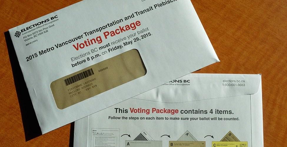 erindermer's tweet photo. Yes procrastinators: vote! MT @VancityBuzz: Final week to submit transit plebiscite ballots http://t.co/mZeZNPhLCZ http://t.co/kx5yEBGMmP