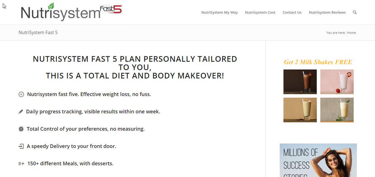 bookmarkserv's tweet photo. NutriSystem Fast 5 ™ - Lose 5 lbs in one week Guaranteed!
http://t.co/k8I4GEtYtZ
@ #NutriSystem http://t.co/gJ5OZr2xpk
