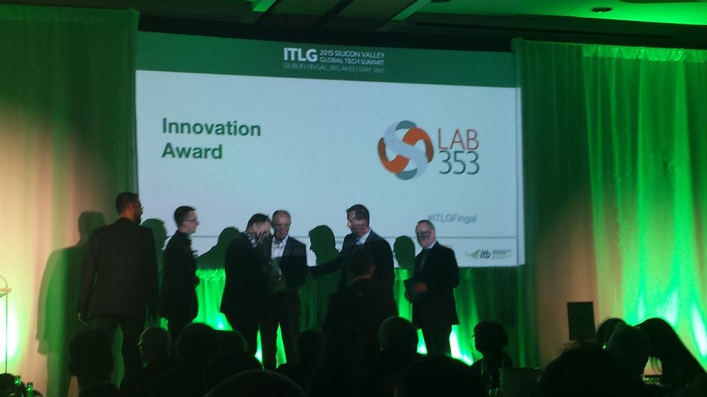 eirBusiness's tweet image. The award for Innovation goes to @Kinetise #lab353 @eircombusiness #ITLGFingal Well Done guys!