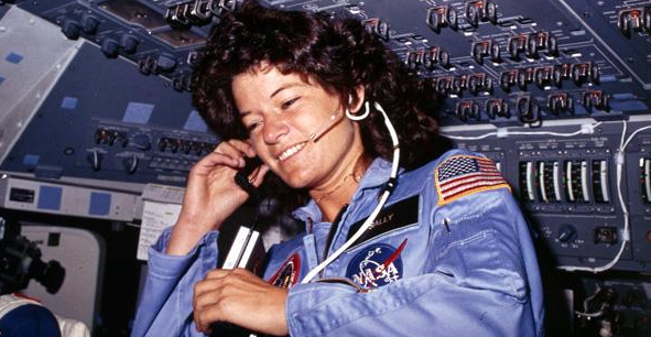 Happy Birthday Sally Ride! 1st US woman in space on what it\s like to ride rocket.  