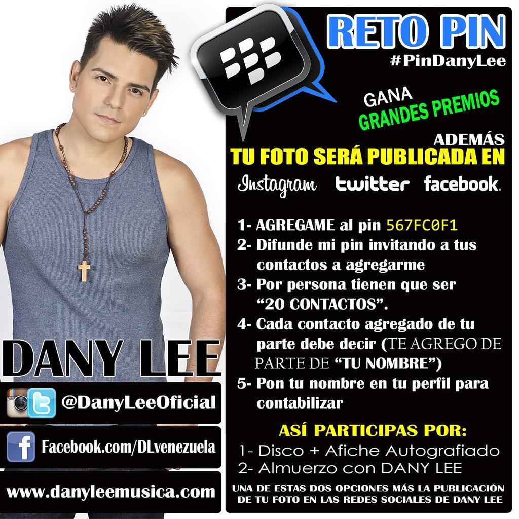 soydanylee's tweet photo. ÚNETE AL #RETOPIN #PARTICIPA , gana un DISCO+AFICHE autografiado, o un almuerzo conmigo , sigue las instrucciones. RT http://t.co/HZDEf6r0QZ