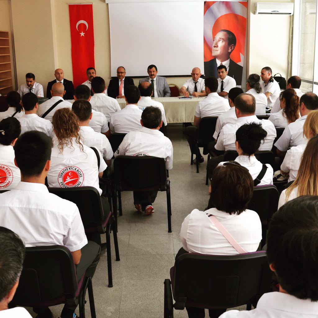 Türkiye Kick Boks Şampiyonası Öncesi Hakem ve Teknik Toplantılar.