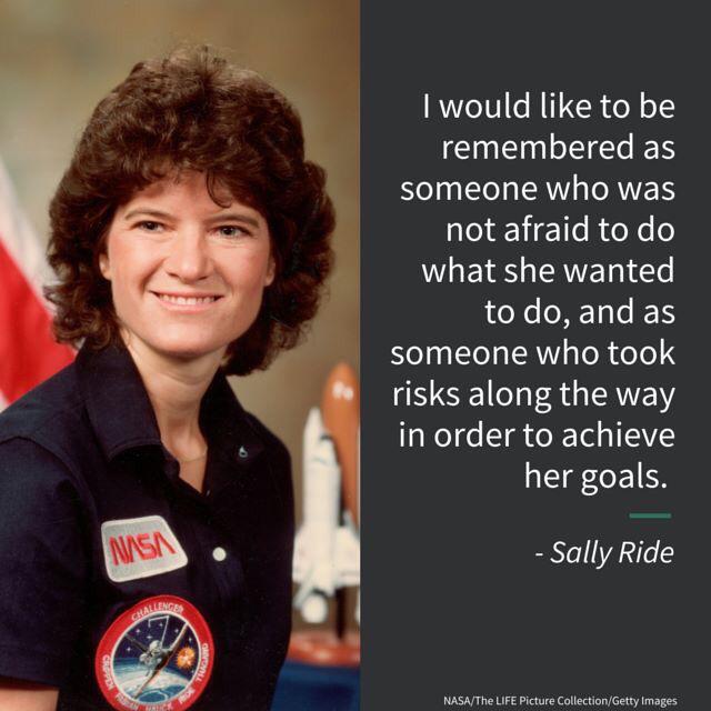 Happy Birthday to Sally Ride, the first American woman in space!    