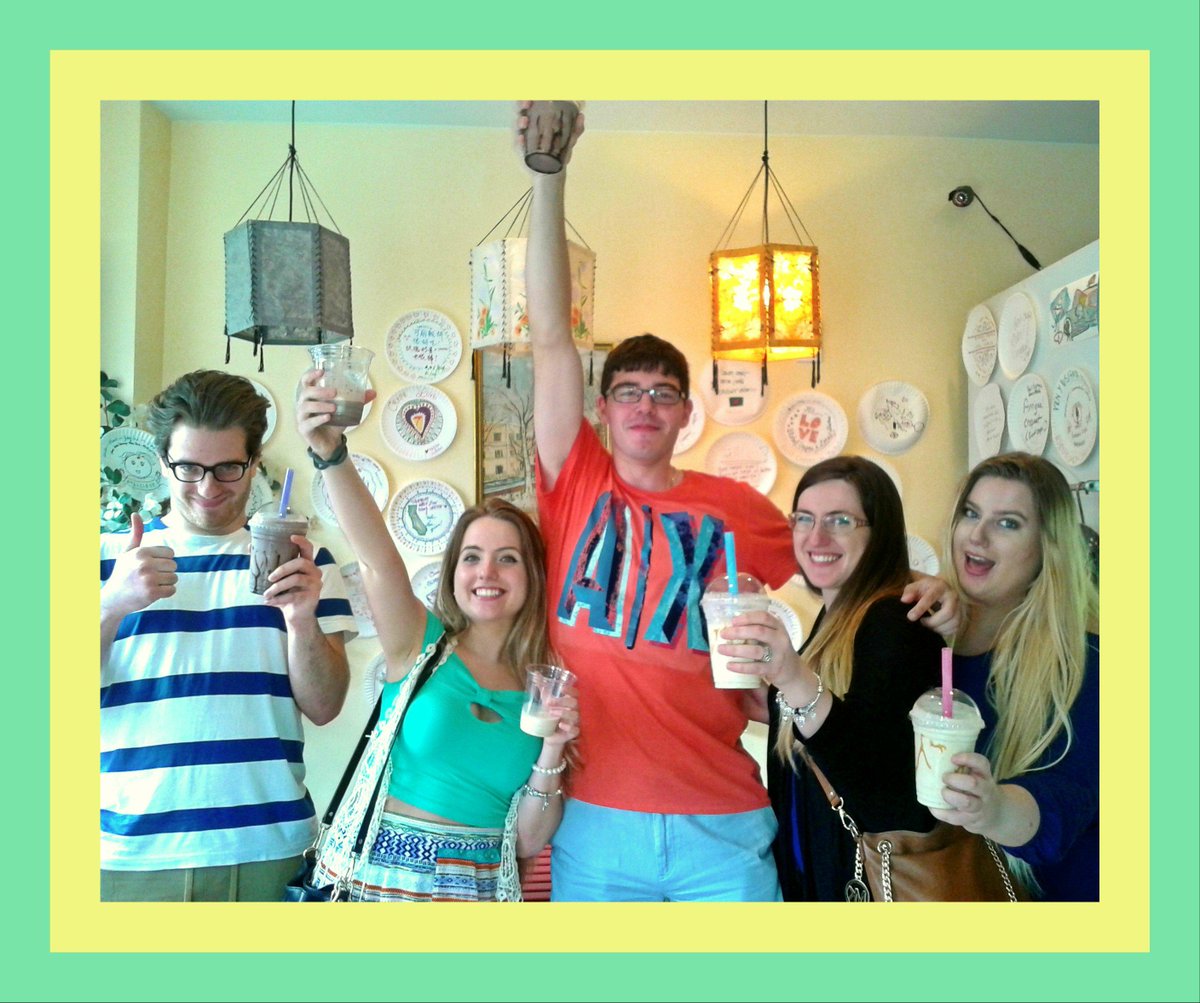 globalcrepes's tweet photo. Beautiful NYC bunch LOVED their Belgian Chocolate Blueberry &amp; Cookie Butter Shakes @globalcrepes &amp; Local Shakes! http://t.co/0J0kPi1zRc
