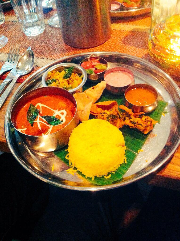 Outstanding thali <a href="/curryleafcaff/">Curry Leaf Cafe</a> <a href="/brightonfood/">Bite Brighton</a>