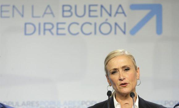 elEconomistaes's tweet photo. Cifuentes contradice a Aguirre y recuerda que en Podemos son demócratas
http://t.co/9LmRrinXMp http://t.co/EjYMrg8eGl