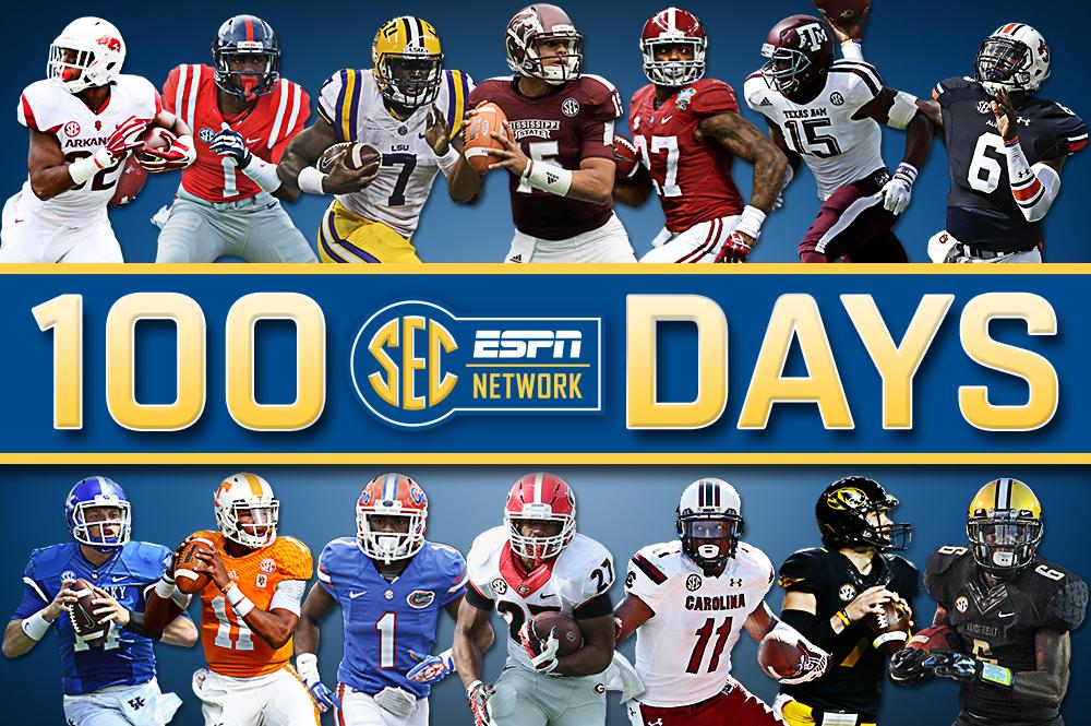 The Countdown Starts... NOW!

💯 days until SEC Football.