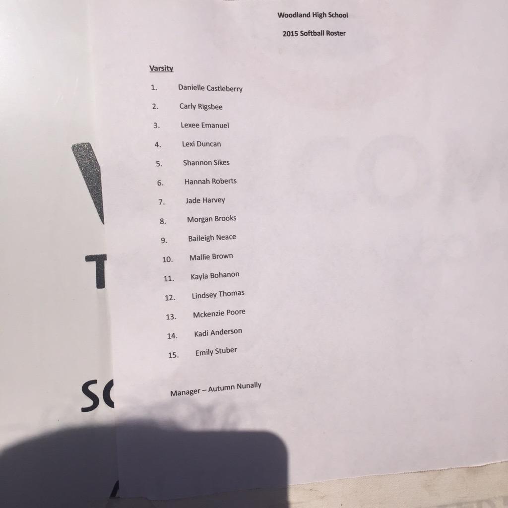 LadyPackSB's tweet photo. Congratulations to everyone who made the 2015-2016 varsity team. Practice starts June 2nd. #GoPack #Puttinginwork 🐾 http://t.co/fogDicNELE