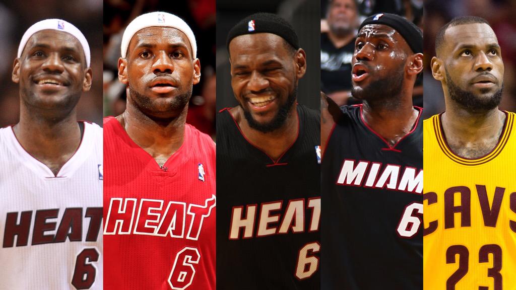SportsCenter's tweet image. LeBron James will be making his 5th straight appearance in Eastern Conference finals.