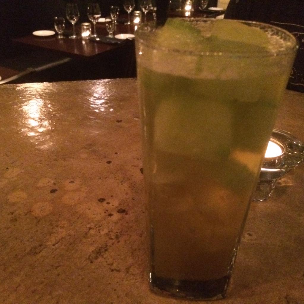 sharefreehouse's tweet photo. Playing with @PimmsGB and frozen cucumber and some house mint/cucumber shrub. 👌🏼👍 #cocktails #ottdrink #ottfood http://t.co/Z9ucMdOjr4