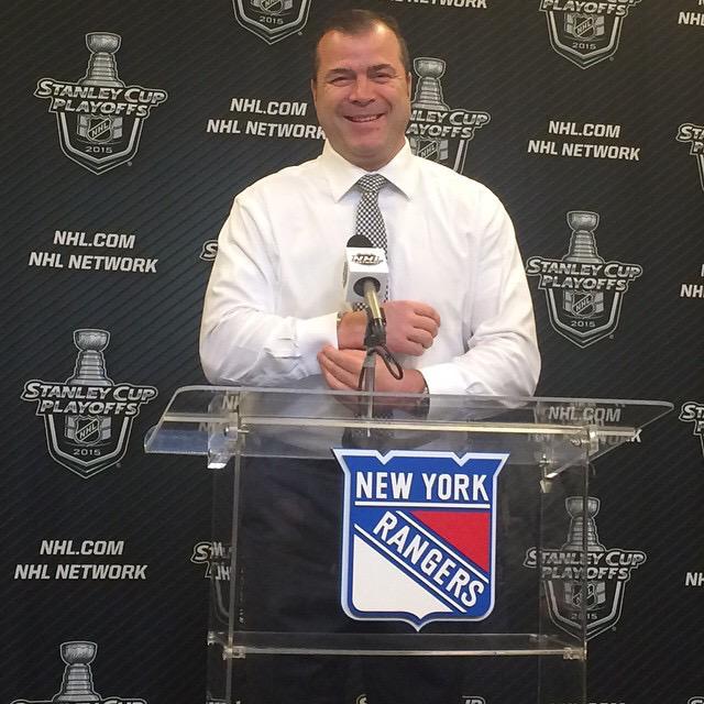 Happy birthday to a fantastic coach. Here\s to you Alain Vigneault. Chew a lot of gum today. 