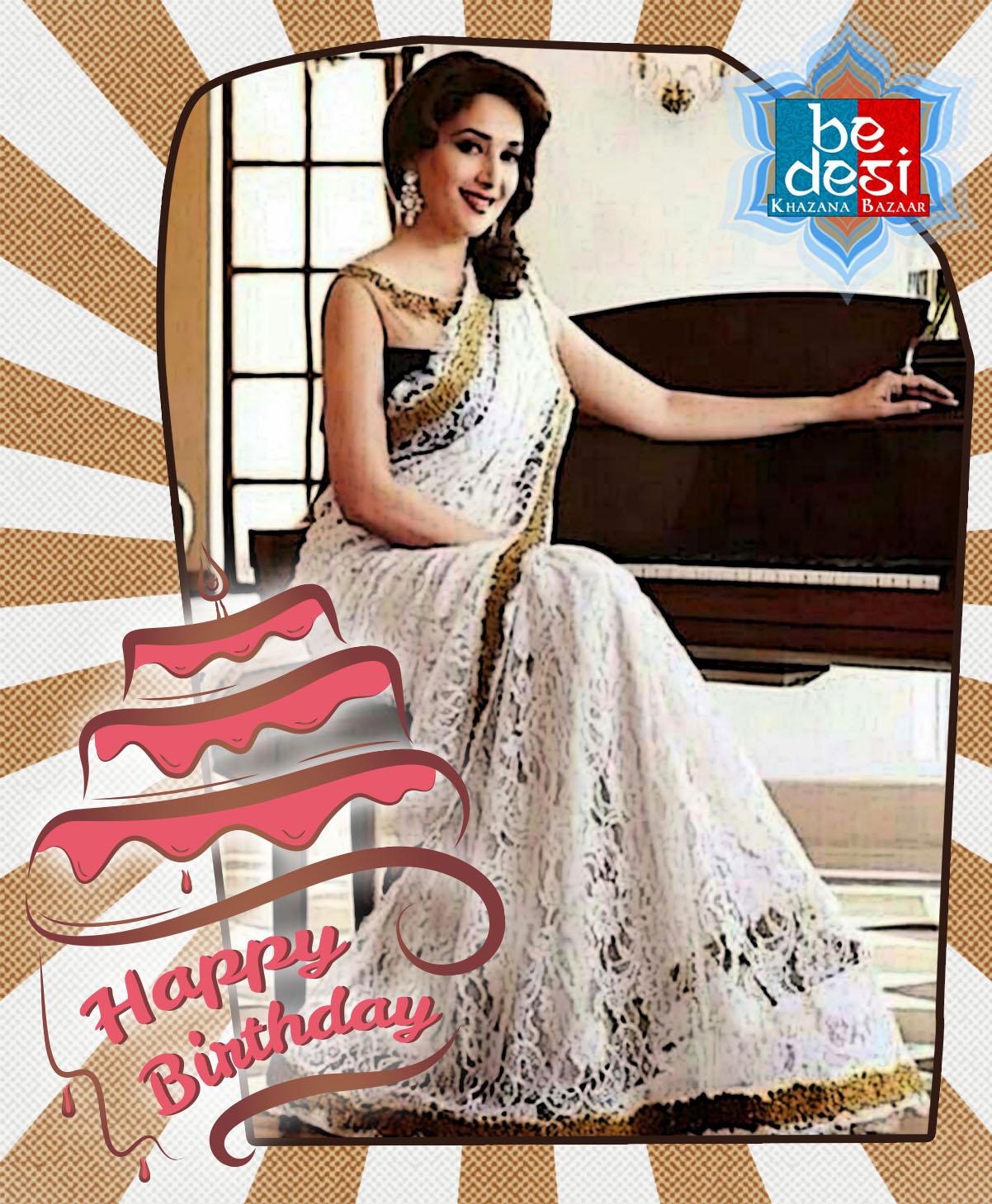 Khazana Bazaar wishes gorgeous Madhuri Dixit a very happy birthday!!! 