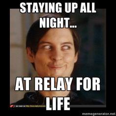 RelayforLifeEHS's tweet photo. Day 4 of countdown to relay! Show off your favorite relay meme! Tweet us and use #RelayforLifeEHS 😎 http://t.co/LVxkJFfzs3