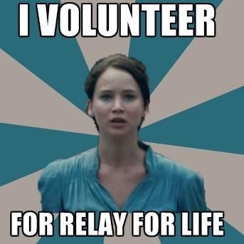RelayforLifeEHS's tweet photo. Day 4 of countdown to relay! Show off your favorite relay meme! Tweet us and use #RelayforLifeEHS 😎 http://t.co/LVxkJFfzs3