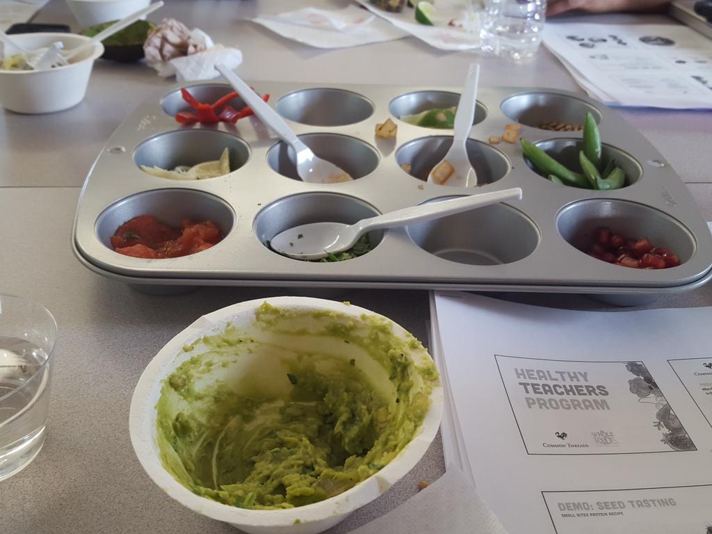 Stem teachers make guac. Good life