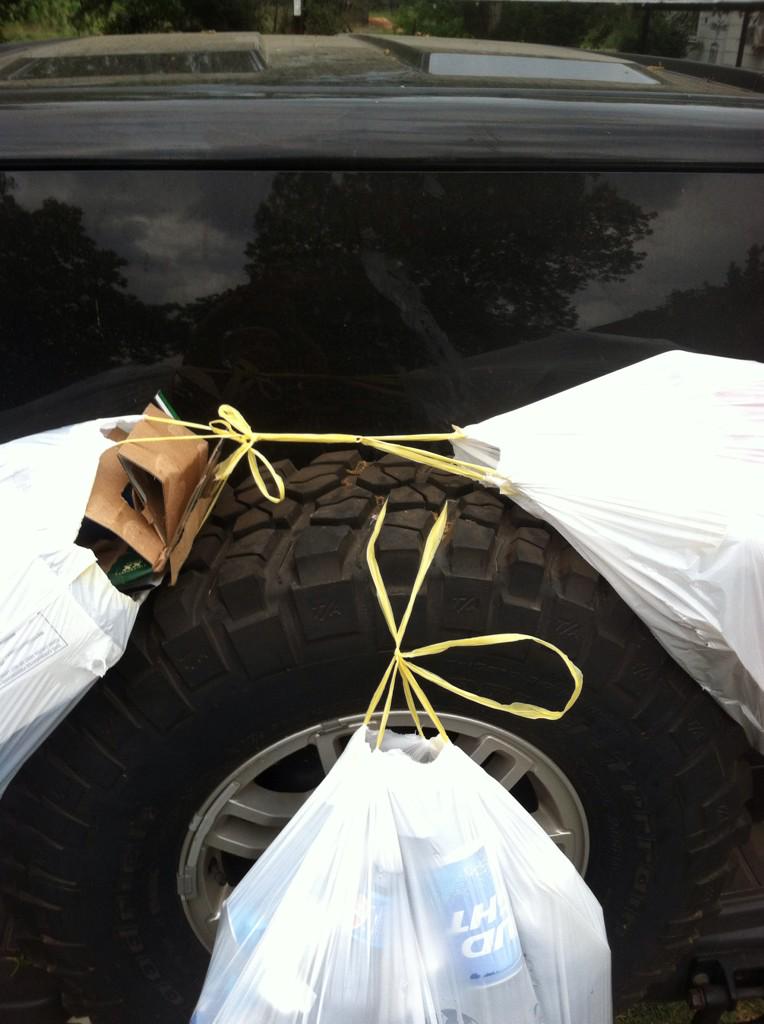 IHSCOUT800's tweet photo. Taking out the trash with a little help from @BFGoodrichTires http://t.co/b6KAW2Qu0r