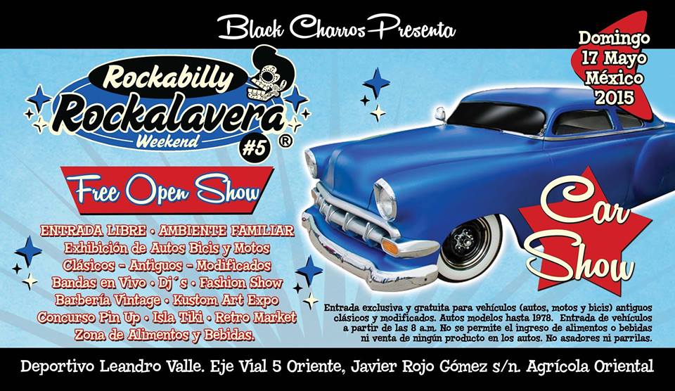 rockalavera's tweet photo. Domingo de car show 

#Rockalavera2015 http://t.co/GqqrP1N9ci