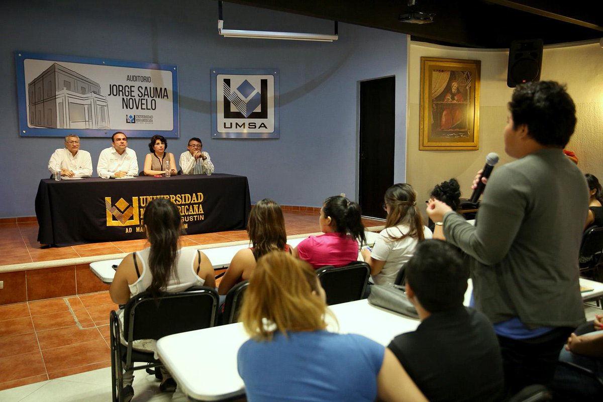 NerioTorresA's tweet photo. Agradezco a autoridades y alumnos de la @UMSA_MERIDA la oportunidad de exponer mis compromisos de campaña. http://t.co/OcqzODhnaq