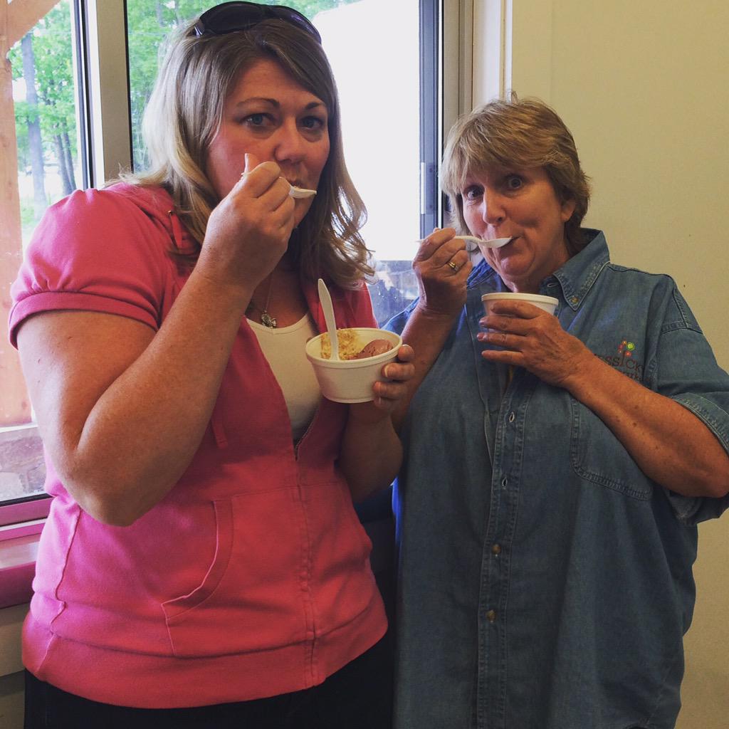 messicksmarket's tweet photo. Taste tests are essential before ice cream season starts Saturday, May 16 at Messick's Farm! http://t.co/Wa9ptmut5I