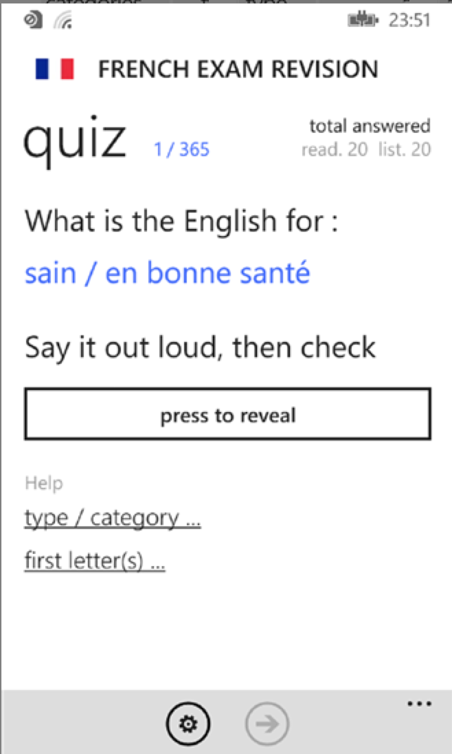 FrenchExamRevision will get you ready for THE Exam! Definately a 5 * #WindowsPhone #AppFriday windowsphone.com/s?appid=87e09f…