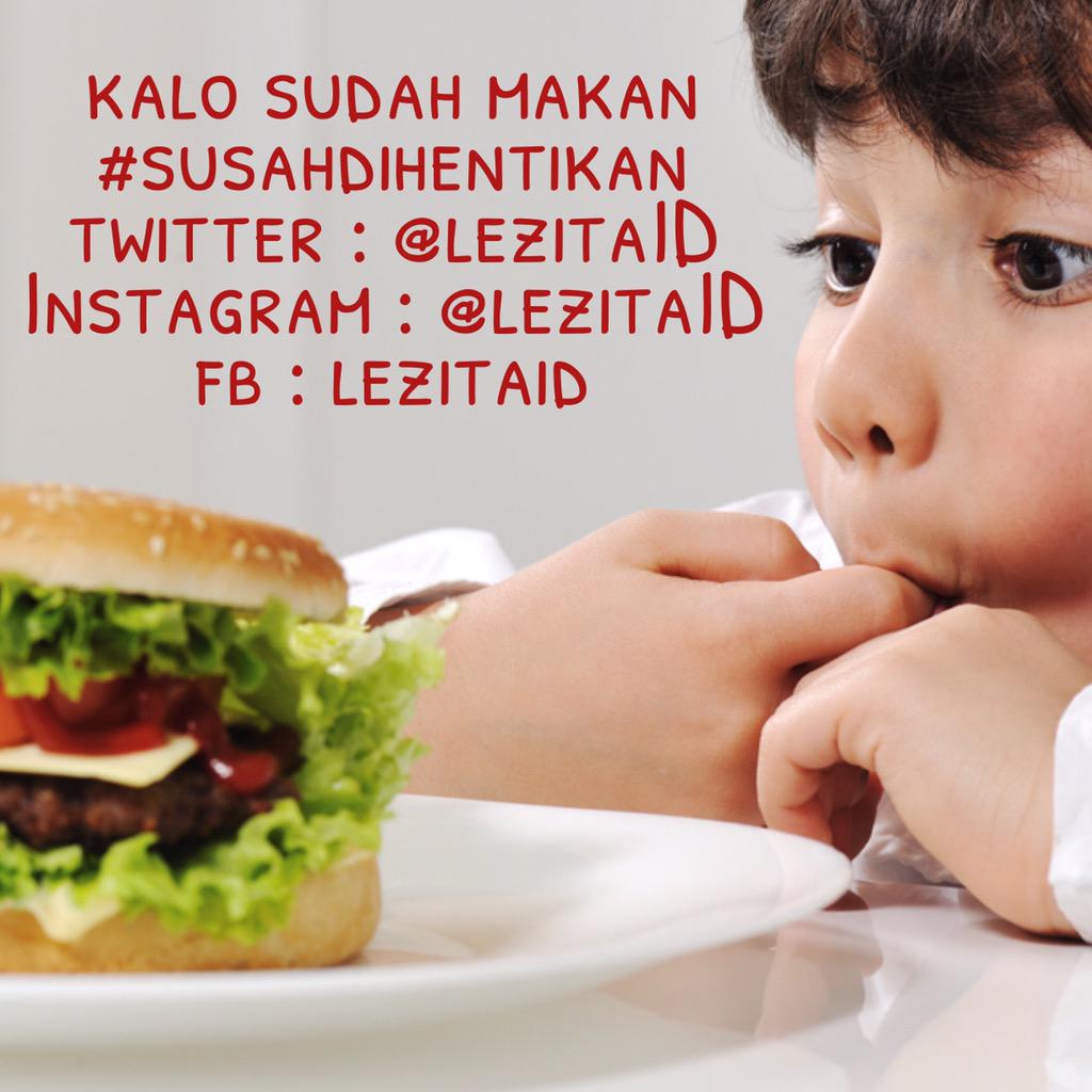 Kalo sudah makan #susahdihentikan .....

Instagram : <a href="/lezitaID/">lezitaID</a>
FB : lezitaID