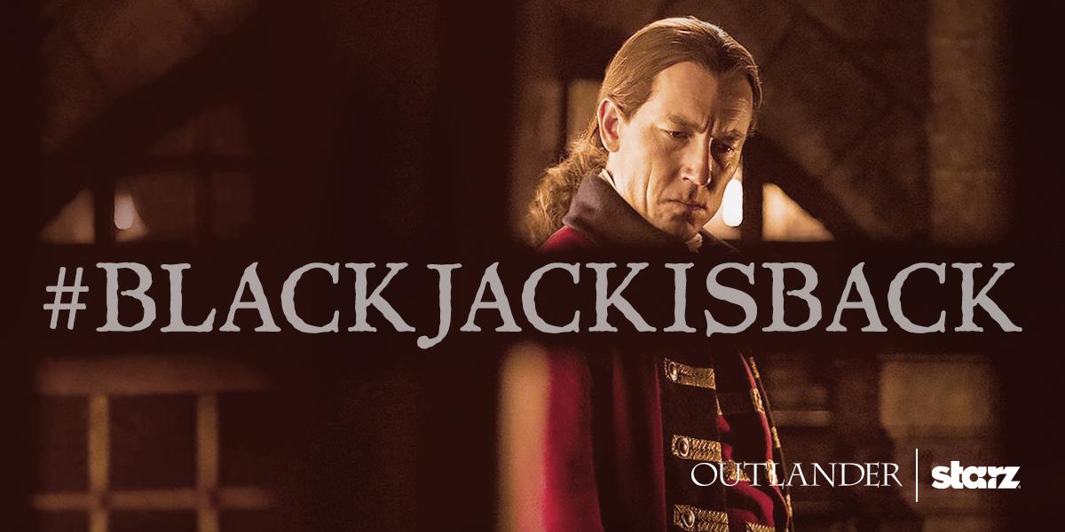 Outlander_STARZ's tweet photo. Only one more day before all hell breaks loose. #BlackJackIsBack http://t.co/3lbWzprHId