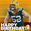 Happy Birthday to Green Bay Packers LB Clay Matthews III! 