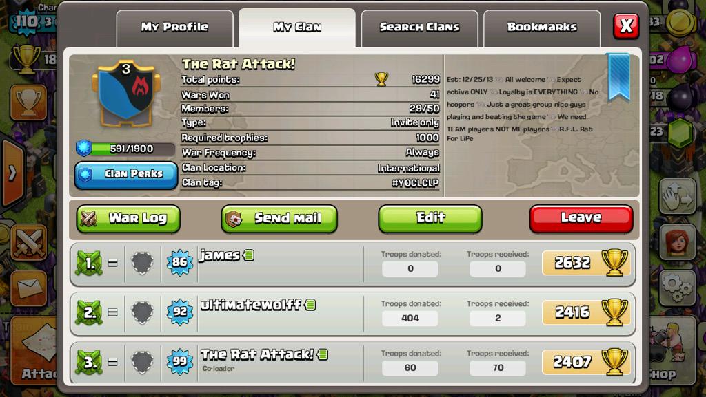 ratsattack's tweet image. Just updating our page for all welcome, haven't been on in a while #ClashOfClans