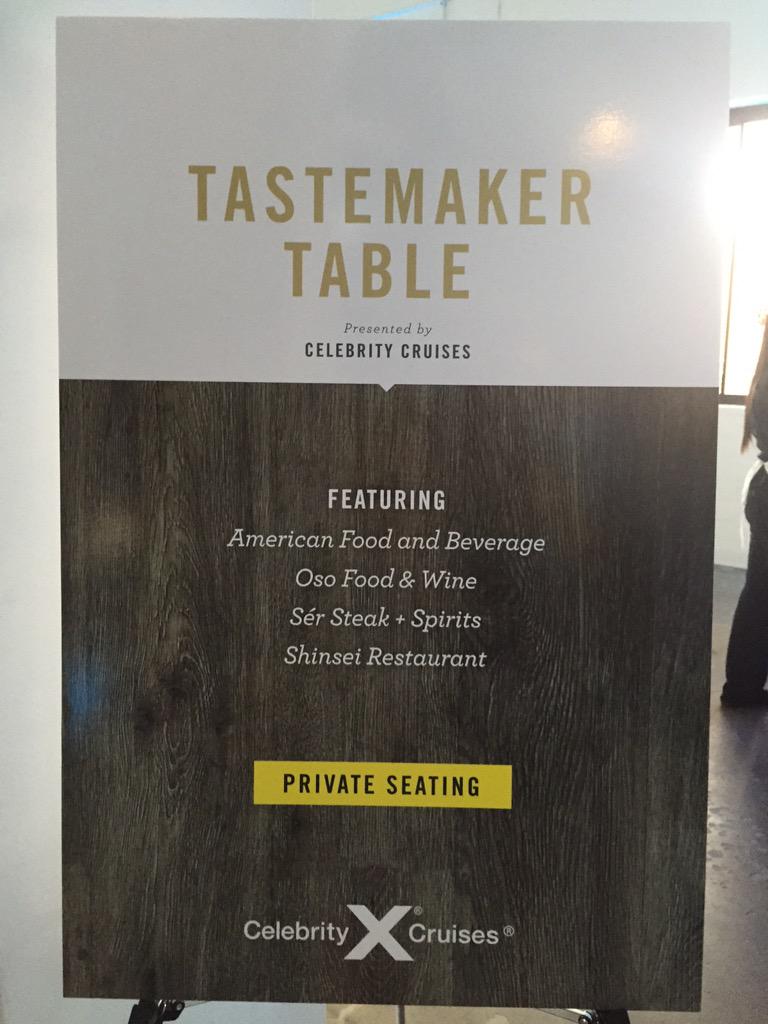 Celebrity_DFW's tweet photo. A #vip dining experience with @OSOFoodandWine @AmericanFoodBev @SERsteak and @shinseidallas #TastesmakersDAL http://t.co/MNJZrS4V7S