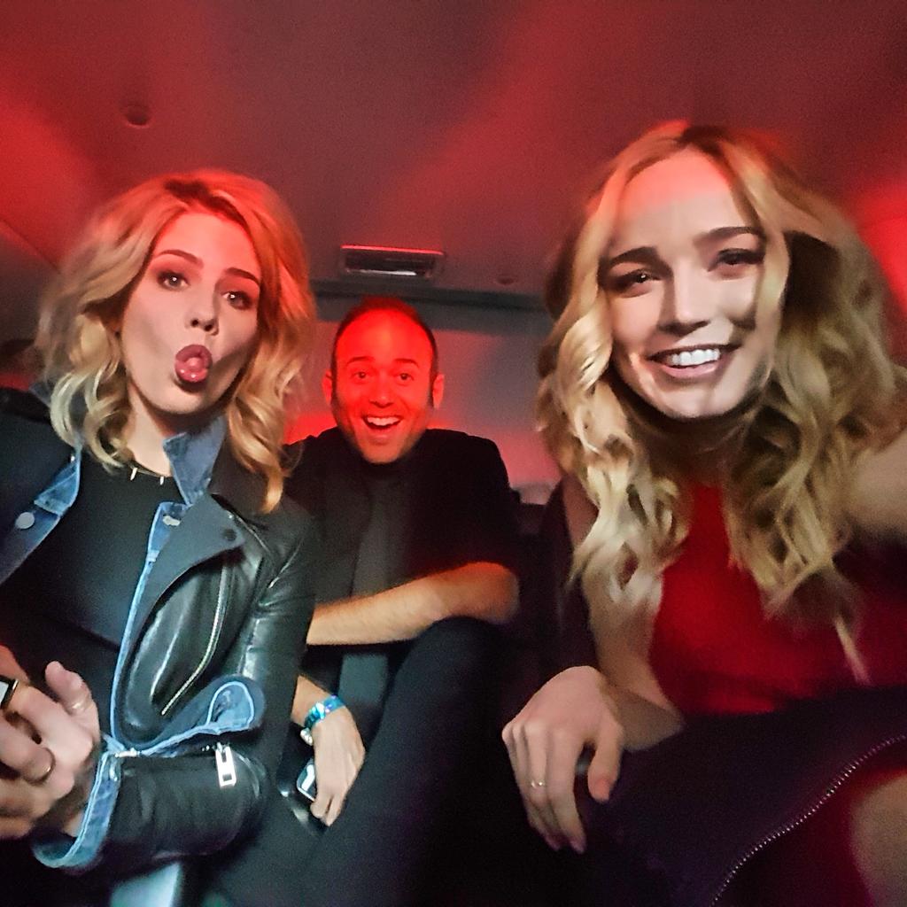 caitylotz's tweet photo. In route to #CWupfronts afterparty http://t.co/ZbloGsIjsk