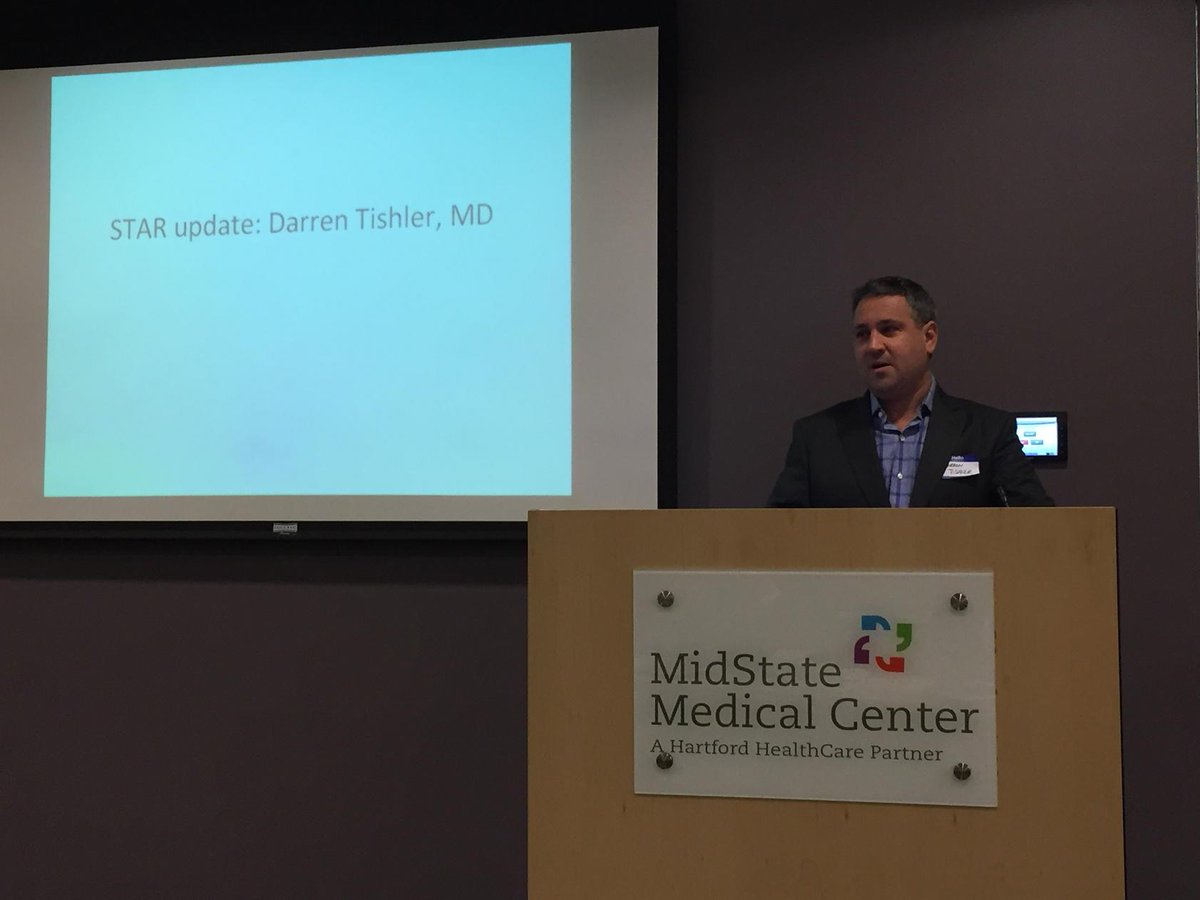 NeilFlochMD's tweet photo. Darren Tischler MD talks about #Bariatric Surgery access to care #CTASMBS chapter meeting @asmbs @jmortonmd http://t.co/tA52DSO1xL