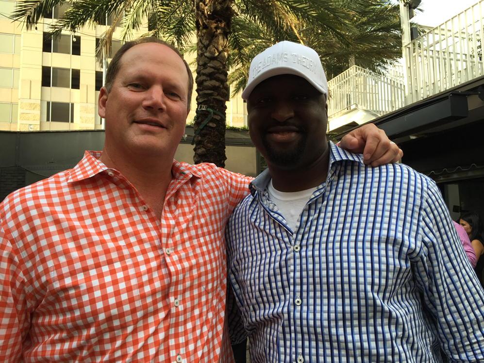 theBRADLEYE's tweet image. My money is on #Seanadams being #espn anchor soon.  You keep it real Sean.