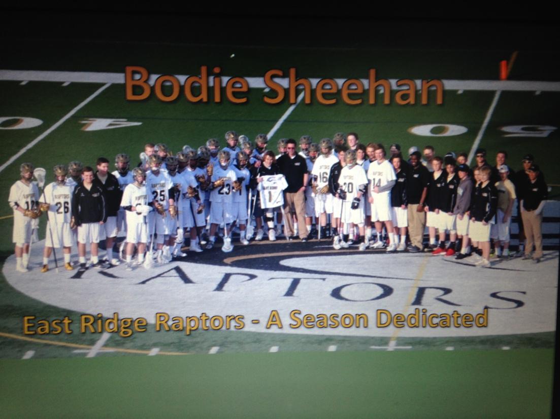 A Season Dedicated <a href="/bodie_sheehan/">Bodie Sheehan</a> <a href="/ERHSLacrosse/">East Ridge Lacrosse</a> #UnfinishedBusiness Nice Touch @Hurracaines #GoRaptors