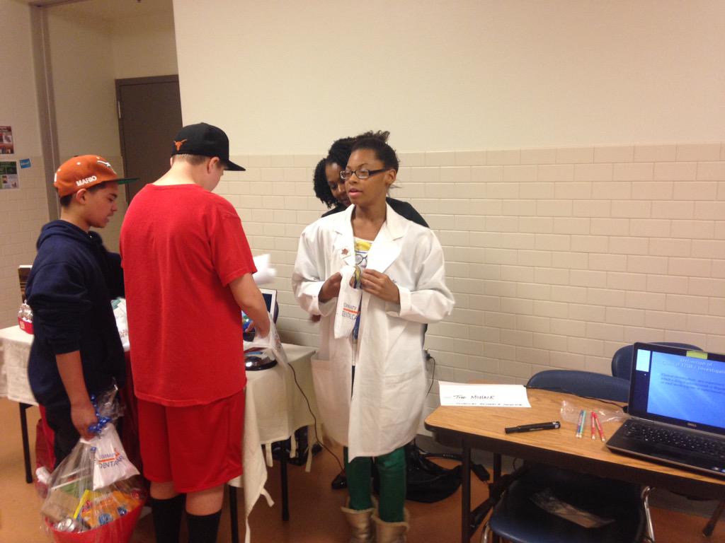 hollymcculler's tweet photo. College &amp; Career Fair @ BMMS #dentonchat http://t.co/5tKcjHkyj2