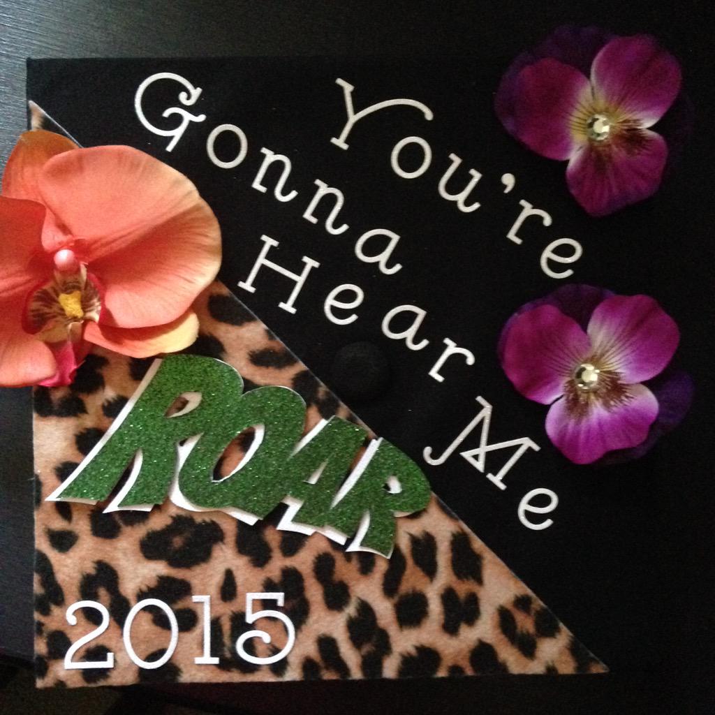 hoosthatgirll's tweet photo. Ready to graduate as an undergraduate at SSU on Saturday! #sonomastate #gradcapcontest #katyperry @katyperry 💋💁🏼 http://t.co/pvWTnDy1gt