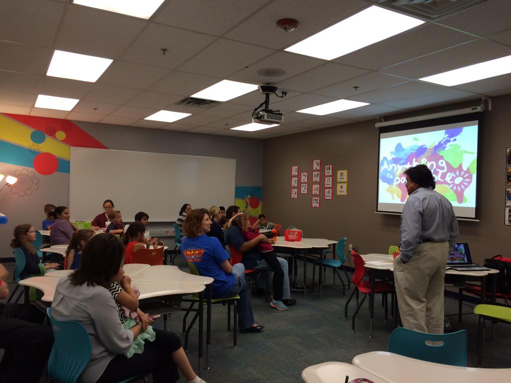 3rdDualSTEM's tweet photo. Authentic #STEM connections at Young Engineers Night! What a fabulous night of learning! #cancubs http://t.co/mjGnjaD33c
