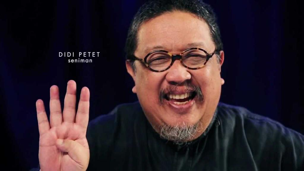 Innalillahi... selamat jalan, Om. terimakasih atas semua hiburan dan pelajarannya, Om. #SelamatJalanDIDIPETET