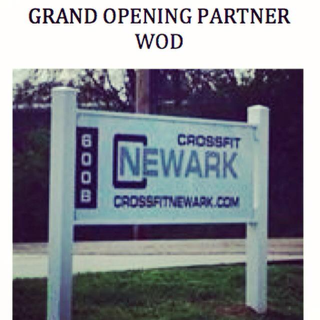 CrossFitNewark's tweet photo. Check out our Instagram page @crossfitnewark for details on our partner wod June 6th! Winners get 1 month free! http://t.co/gMQQgGcfmz