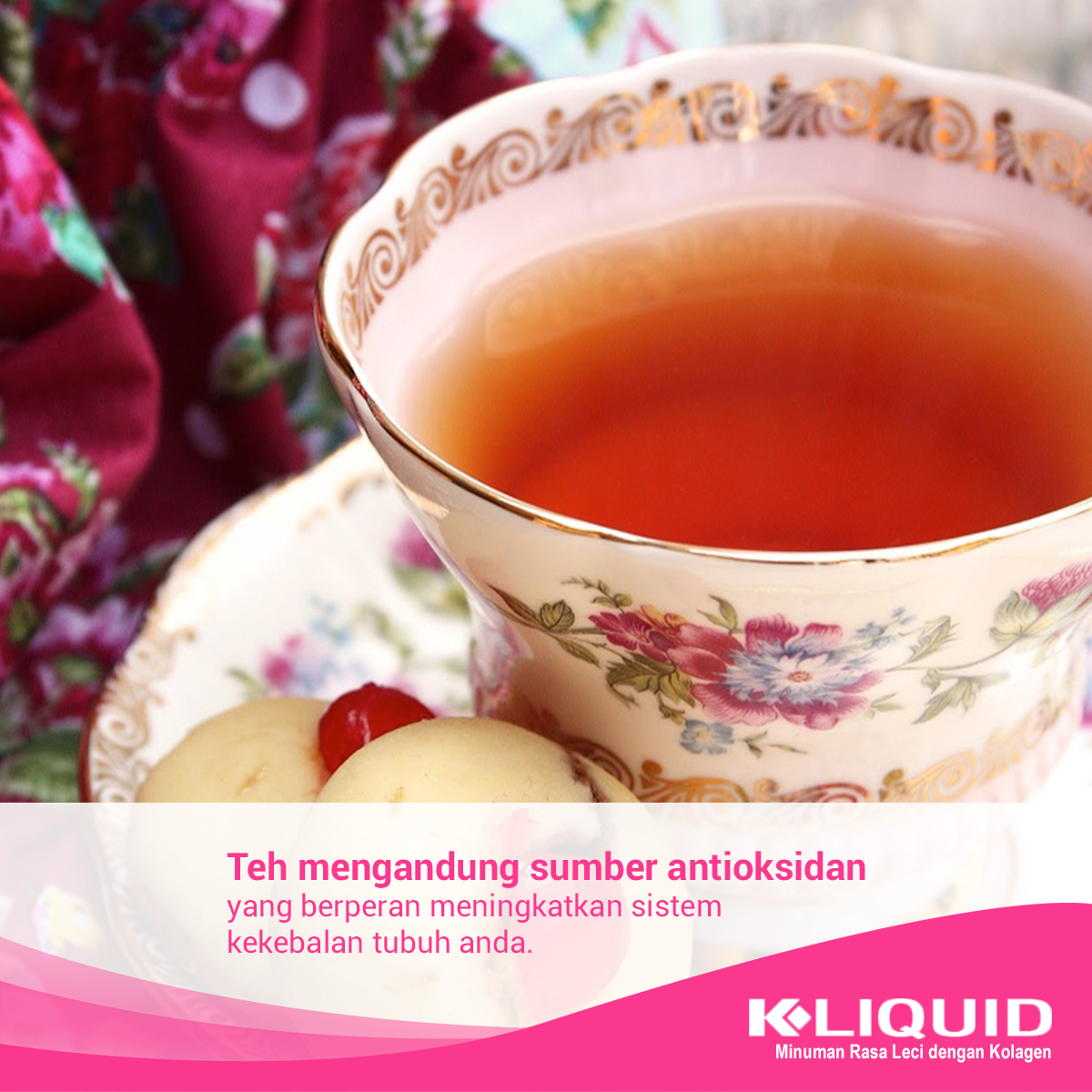KCollagen's tweet photo. Manfaat teh memang banyak banget Dear, salah satunya ini. RT kalo kamu pengemar teh juga :) #HidupAlami http://t.co/saeynck5Oi