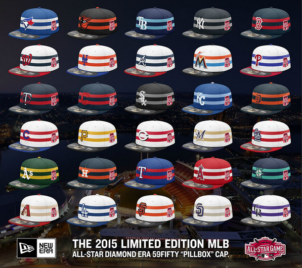 mlb all star game hats