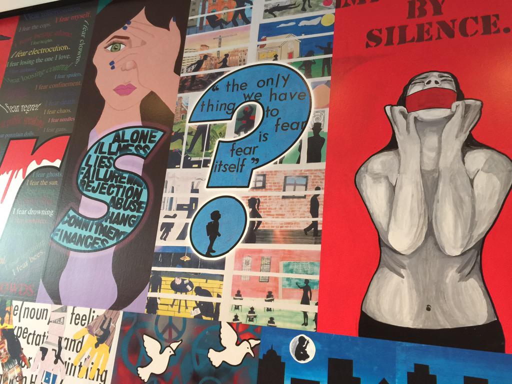 LAUSDVisualArts's tweet photo. #whosevalues #lausdVisualArts Cleveland CHTR HS & Chatsworth CHTR HS @thegetty student work http://t.co/J8AZ57Rxul