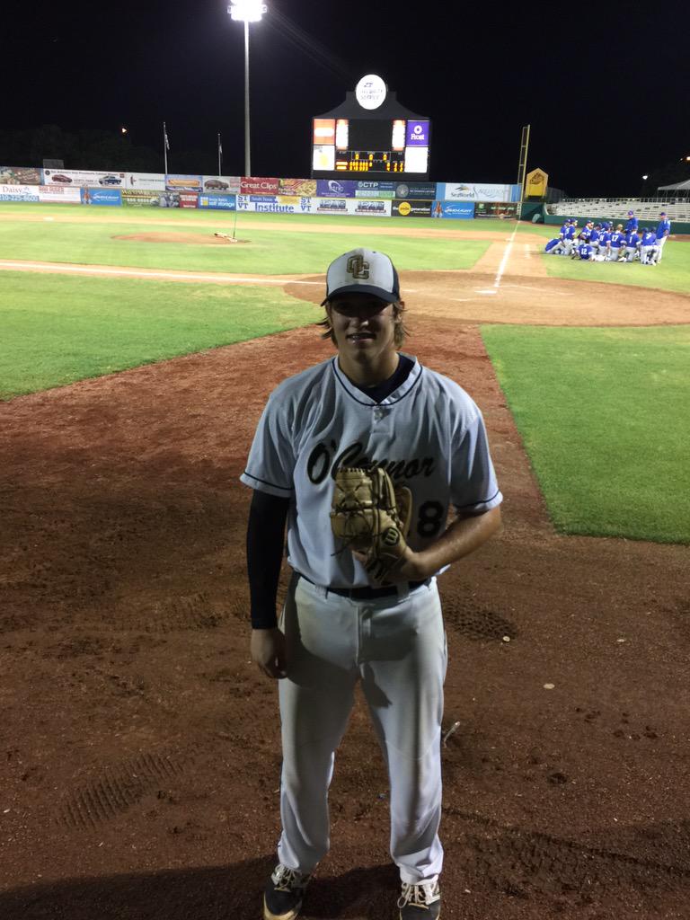 chilcutt_55's tweet photo. @6ATxHSBaseball Worrell determined to keep MacArthur scoreless, strikes out 3 in 7th. Final 4-0 O'Connor #Panthers http://t.co/qI2Pwambjl