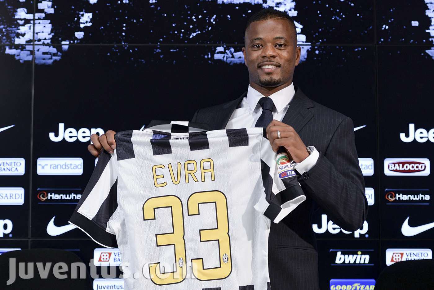 Happy 34th Birthday...Juventus defender Patrice Evra. He came to Turin to win trophies, because he is a champion. 