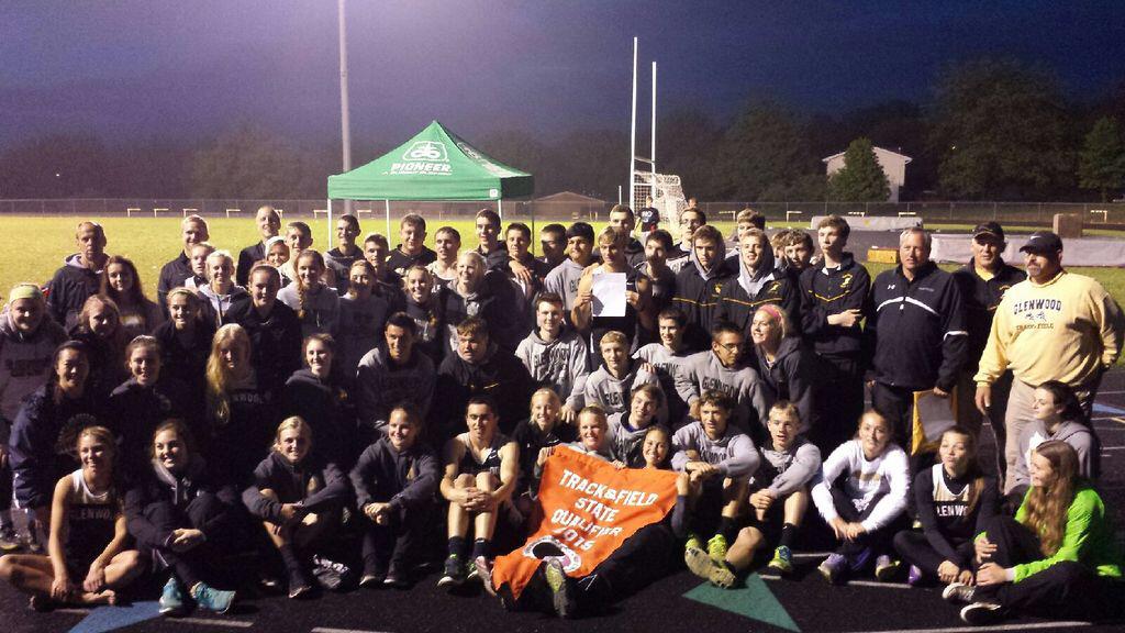GlenwoodRams's tweet photo. Congratulations to the boys and girls track teams on their District championships tonight! #RamSweep http://t.co/TuOsn6lFRi