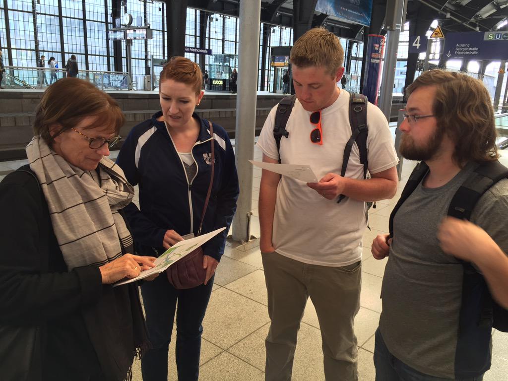 UtahStateASLA's tweet image. Off we go! taking double decker train to the garden show in Madgeburg #gardenshow #Germany #Berlin #usu #utahstate