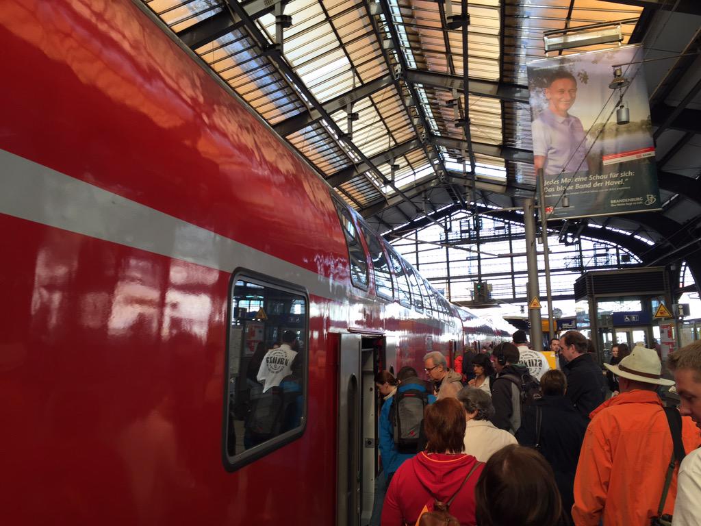 UtahStateASLA's tweet image. Off we go! taking double decker train to the garden show in Madgeburg #gardenshow #Germany #Berlin #usu #utahstate